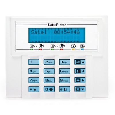 Satel VERSA-LCD-BL system ochrony dostępu Biały