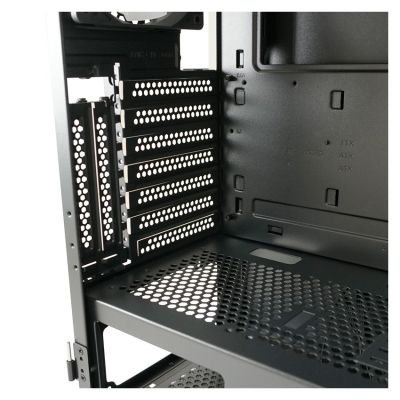 8. LC-Power Gaming 804B - Midi Tower - obudowa PC - ATX - micro ATX - Mini-ITX - Metal - Plastik - Szkło hartowane - 16 cm