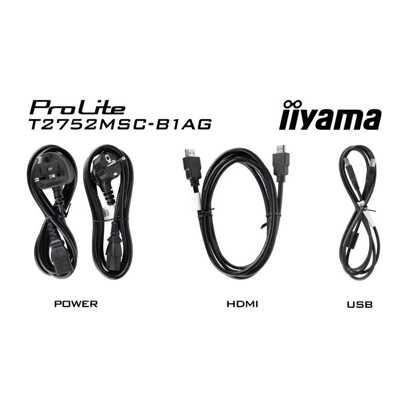 7. Monitor dotykowy 27" IIYAMA T2752MSC-B1AG 68,6 cm 16:9 HDMI+DP IPS
