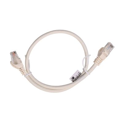 7. Patchcord U/UTP Lanberg PCU6-10CC-0050-W (RJ45 - RJ45 ; 0,50m; UTP; kat. 6; kolor biały)