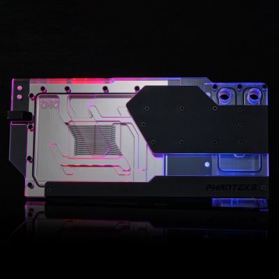 6. Phanteks Glacier G40 Blok wodny + Backplate