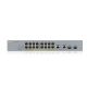 4. Switch Zyxel GS1350-18HP 18p PoE (PoE+: 16;) 250W Managed Gigabit
