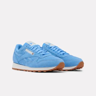 4. Sneakersy Reebok CLASSIC LEATHER PERIBLUE/CHALK/GUM (100262150)