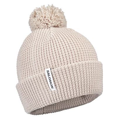 Salomon Pompom Beanie LC2937600 Szare OSFA