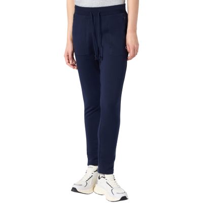 7. Spodnie damskie Champion Slim Pants granatowe 118041 BS501
