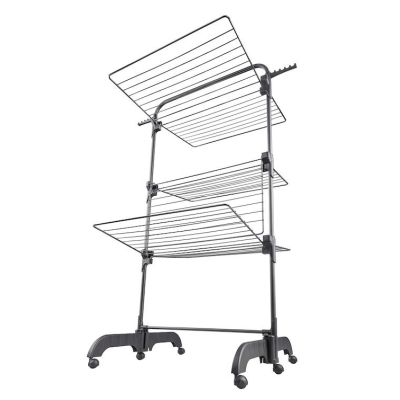 3. Suszarka pionowa Comfort Tower 420 Black Leifheit