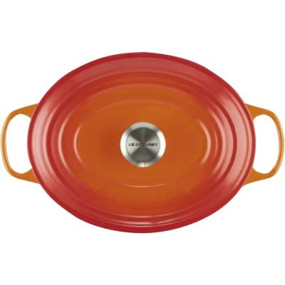 4. Le Creuset Signature Roaster piekarnik owalny 35cm czerwony
