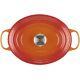 4. Le Creuset Signature Roaster piekarnik owalny 35cm czerwony