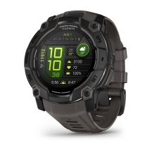 Zegarek Garmin Instinct 3 – 50 mm AMOLED Black met charcoal band