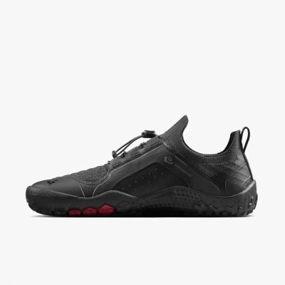 4. Vivobarefoot PRIMUS TRAIL KNIT FG MENS OBSIDIAN/OBSIDIAN (309114-01)