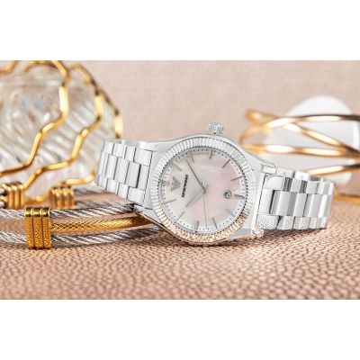 6. Zegarek Damski EMPORIO ARMANI AR11723 Three-hand + BOX