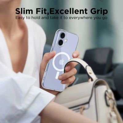 4. Etui Tech-Protect FlexAir MagSafe na iPhone 17 - przezroczyste