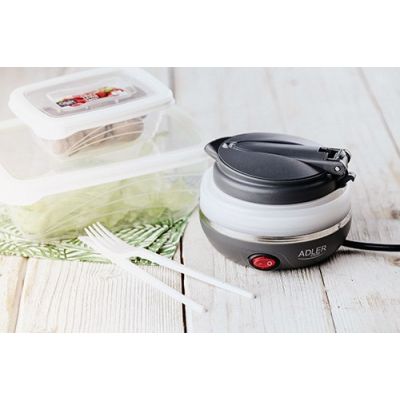 12. Czajnik elektryczny Adler AD 1279 (750W 0.6l; kolor biały)