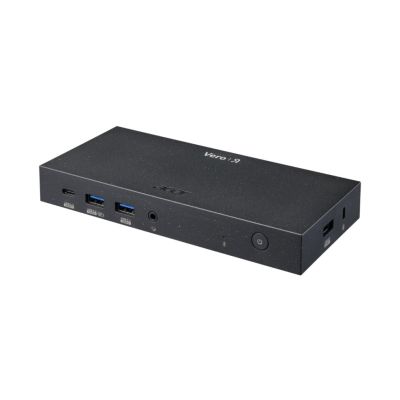 Acer Vero MST Dock M33 100W PD - Black EU (Retail pack) Przewodowa USB 3.2 Gen 2 (3.1 Gen 2) Type-C Czarny