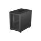 2. Szafa instalacyjna rack stojąca 19" 22U 800x1200 czarna drzwi perforowane Lanberg (flat pack)