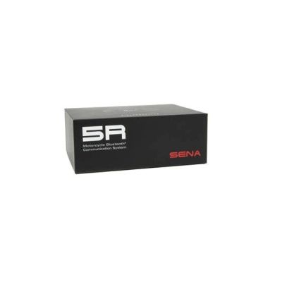 7. Interkom motocyklowy Sena 5R-01D 5R Bluetooth 5.1 700m z wyświetlaczem LCD i uniwersalnym zestawem mikrofonów na 2 kaski
