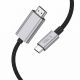 2. Kabel Tech-Protect UltraBoost USB-C to HDMI 2.1 200 cm 8K 60HZ - szary