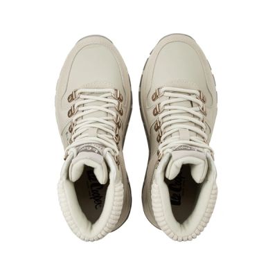 3. Lee Cooper buty zimowe sportowe damskie jasnoszare botki ocieplane