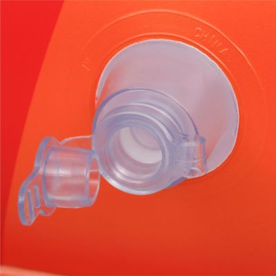 2. BASEN DMUCHANY RODZINNY PROSTOKĄTNY 2- PIERŚCIENIOWY TĘCZA 195x140x47CM 51470