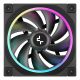 4. DeepCool FL12-3 in 1 Obudowa komputera Wentylator 12 cm Czarny 3 szt.