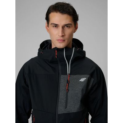 5. Kurtka softshell wiatroodporna 4F PRO membrana 10000 męska 4F 4FWSS26TSOFM541-20S
