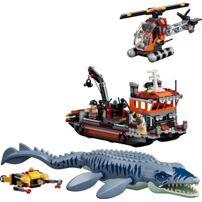 3. LEGO Jurassic World 77983 - Atak mozazaura na łódź