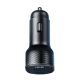 8. Ładowarka samochodowa Joyroom JR-CCD03 3.4A z wyświetlaczem 3x USB-A - czarna