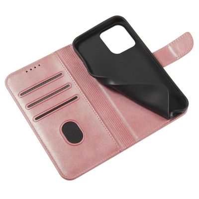 7. Etui Magnet Case z klapką do Samsung Galaxy S25 - różowe