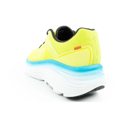 5. Skechers Max Cushioning buty męskie sportowe do biegania lekkie  limonkowe