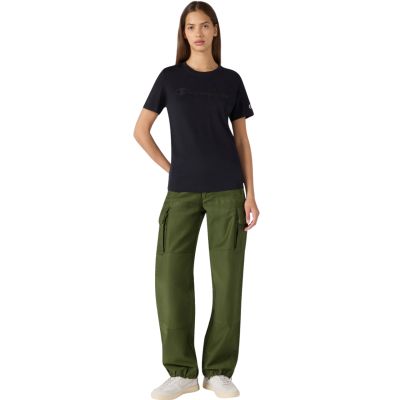 5. Koszulka damska Champion Short Sleeve czarna 119125 KK001