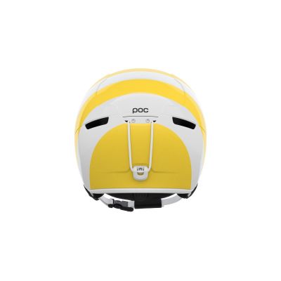 4. Kask narciarski POC Obex Pure biało/żółty