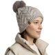 2. Buff Knitted Fleece Caryn Beanie 13674301410 Szare One size