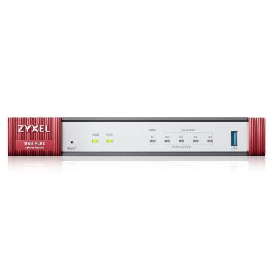 4. Firewall Zyxel USGFLEX50HP Gold bundle (+ 1 YR Gold Security Pack) 5xWAN/LAN SPI Firewall: 2000 Mbps Max. IPSec VPN: 20 PoE