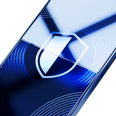 Matowe szkło hartowane 3mk HardGlass Matt Max na Apple iPhone 12 Pro Max