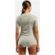 5. Koszulka damska Odlo MERINO 160 BL TOP crew neck s/s szara