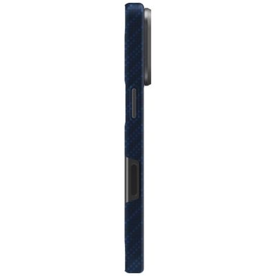 3. Etui UNIQ Keva EDGE Magclick Charging na iPhone 17 Pro - niebieskie
