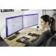 12. Kensington Podwójne ramię SmartFit One-Touch do monitora, z regulacją wysokości