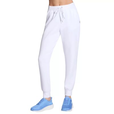 Skechers Skechluxe Elevate Jogger Pant PT149-WHT Białe L