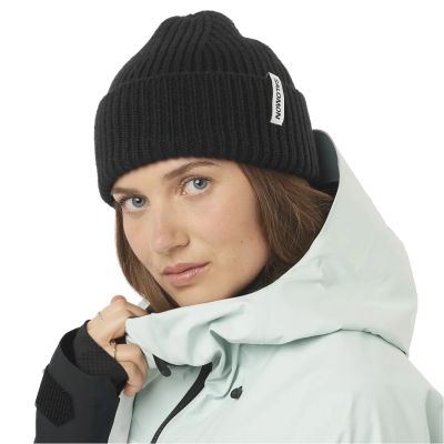 3. Salomon Snowbird U Beanie LC2303100 Czarne OSFA