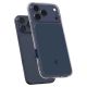 6. Etui Spigen Thin Fit MagSafe na iPhone 17 Pro - przezroczysto-granatowe