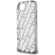 5. Etui Karl Lagerfeld IML Repeat Logo na iPhone 16e - srebrne
