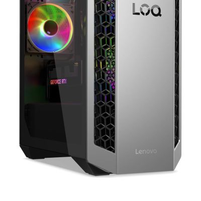 11. Lenovo LOQ Tower 26ADR10 Ryzen 7 8745HX 32GB DDR5 5200 SSD1TB GeForce RTX 5060 8GB Win11 Luna Grey / Eclipse Black