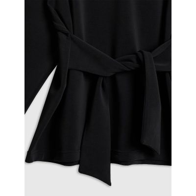 7. Bluza regular z wiązaniem i modalem damska 4F 4FRSS26TSWSF2784-20S