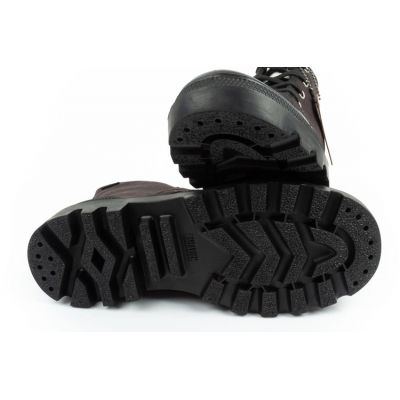 9. Buty sportowe damskie botki za kostkę Palladium Pallabrousse czarne