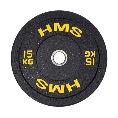 21. Talerz olimpijski HMS YELLOW BUMPER 15 kg HTBR15 