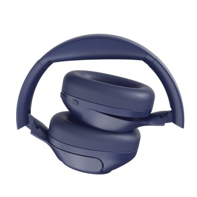 5. Słuchawki nauszne QCY H3 z ANC Bluetooth 5.4 Hi-Res Audio - niebieskie