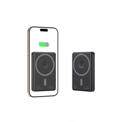 4. Powerbank Tech-Protect PB33 LifeMag MagSafe 5000mAH - czarny