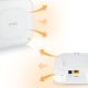 8. Access Point Wi-Fi 6 Zyxel NWA50AX 2.4GHz(2x2)/5GHz(2x2) PoE+ 1x1G