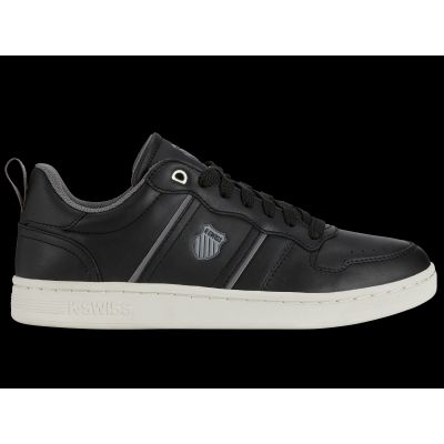 8. Buty sportowe męskie K-Swiss Lozan Match Lux sneakersy skórzane trampki czarne (04308-032-M)