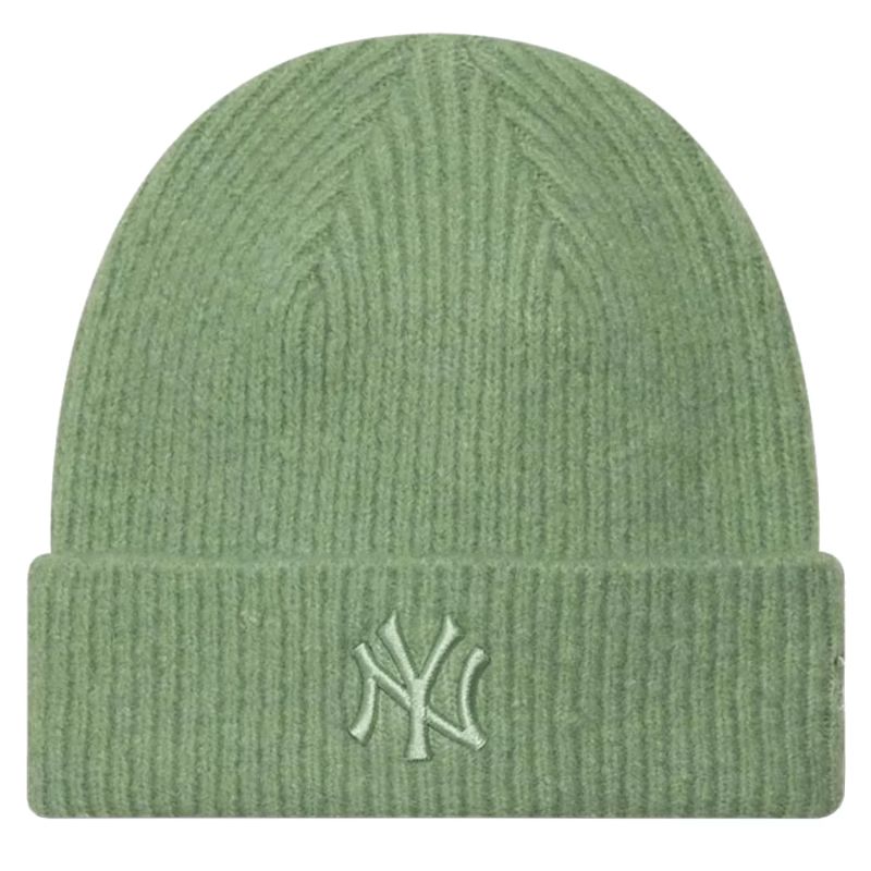 3. New Era Wmns Wide Cuff Beanie New York Yankees Hat 60915807 Zielone One size